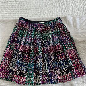 Kate spade multi-colored and metallic dot skirt